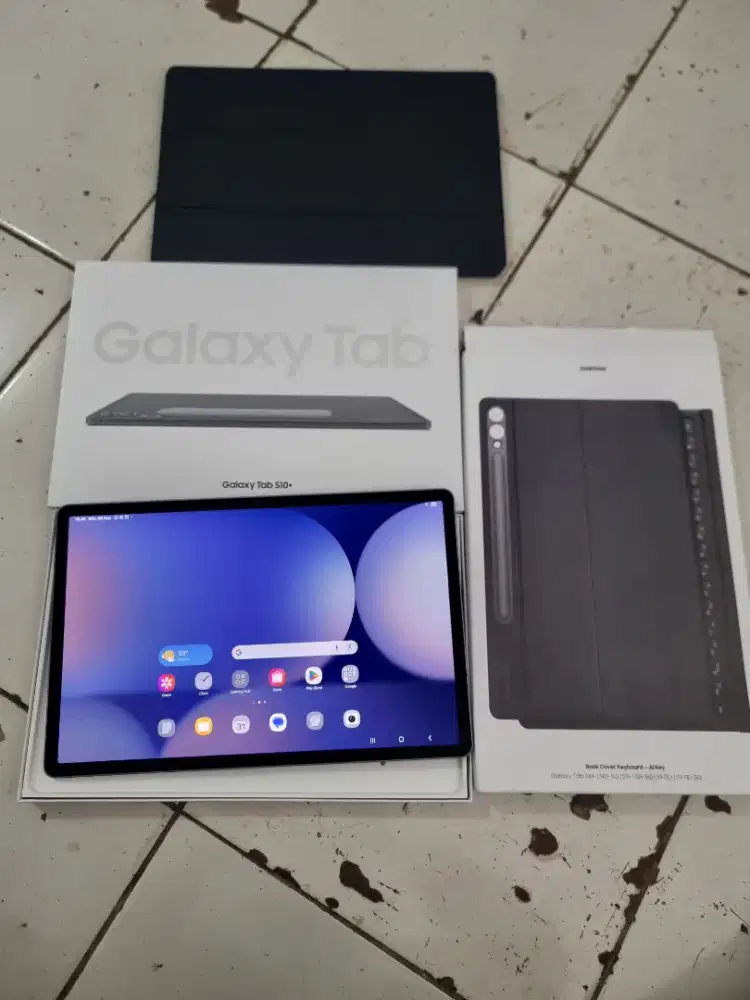 Samsung Tab S10+ 12/256gb Wifi only Lengkap Mulus Normal