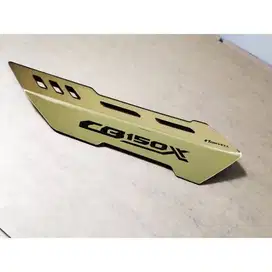 Garnish Muffler Cover Tutup Knalpot Honda CB150 X Dan Bisa Buat CB150R