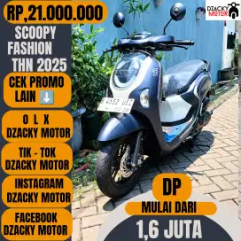 SCOOPY FASHION 2025 SECOND LIKE NEW