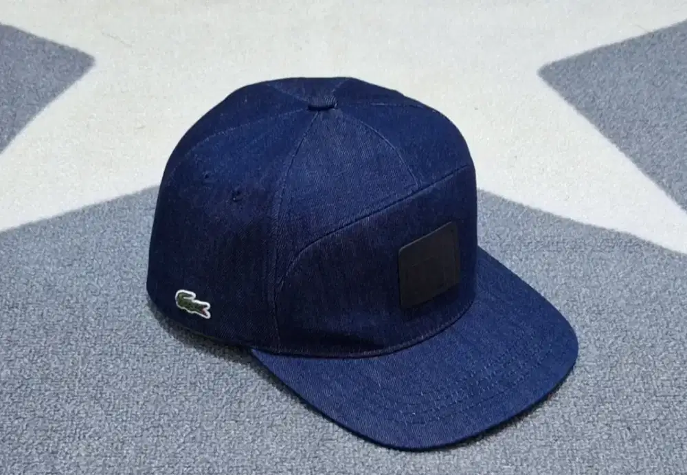 Topi lacoste live denim original second