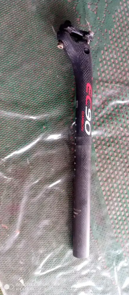 Tangkai sadel sepeda seatpost carbon,ec 90