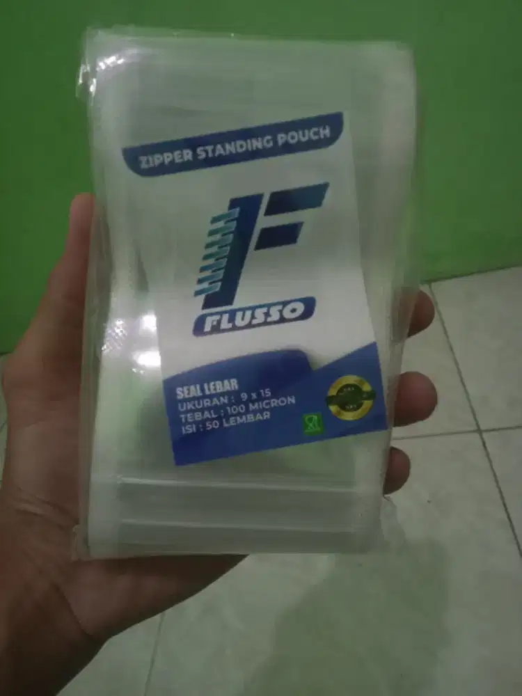 Standing Pouch - Kemasan Makanan Ringan Ukuran 9×15