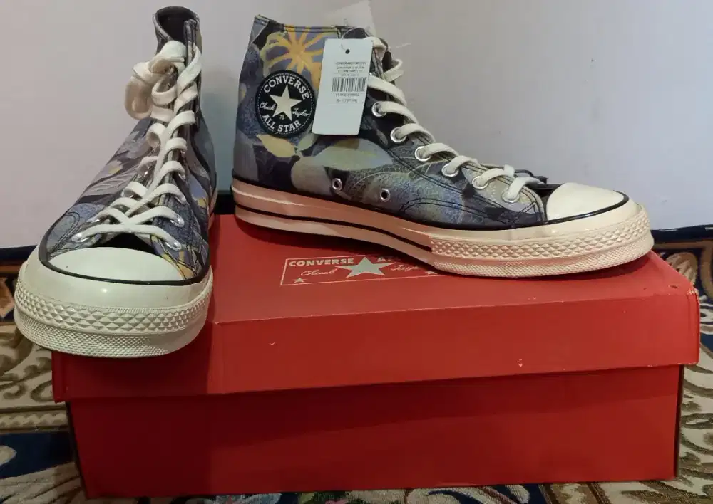 DIJUAL CEPAT!!! Sepatu Converse Original Chuck 70 Tropical Leaf