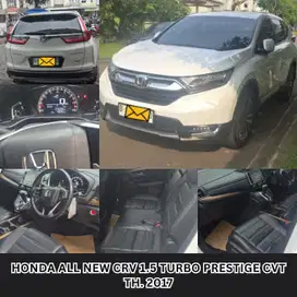 Honda CR-V Prestige Turbo 1.5 2017 Putih – Kondisi Istimewa
