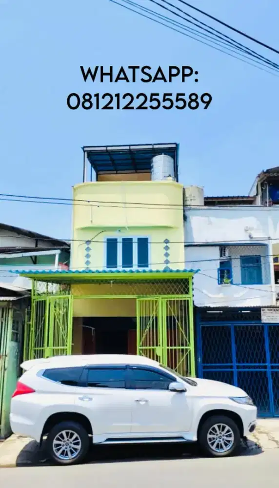 DISEWAKAN RUKO CENGKARENG 3 LANTAI