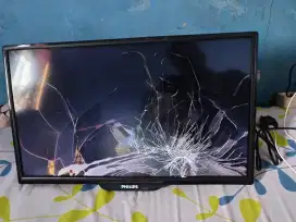 Dijual Monitor PC multifungsi Kondisi LCD PECAHHH & MINUS REMOT NEGOO