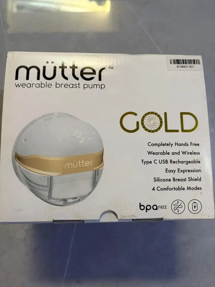 MUTTER GOLD Pompa Asi Elektrik Tanpa Kabel - Wearable Wireless