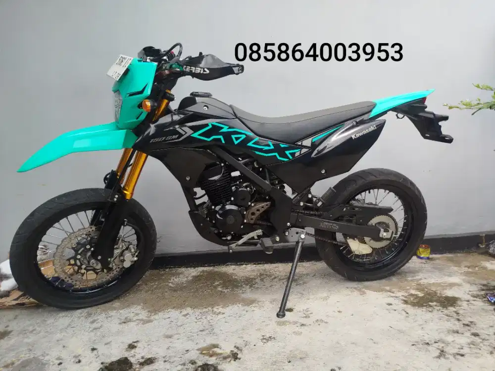 Kawasaki KLX SM tipe tertinggi 2023