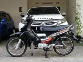 Supra x tahun 2002 full original/tt boleh gan cash lebih bagus