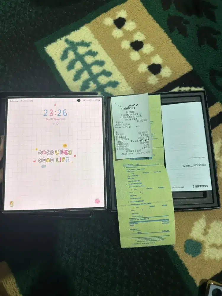 Samsung z fold 6 12/512 Fullset ORI!.