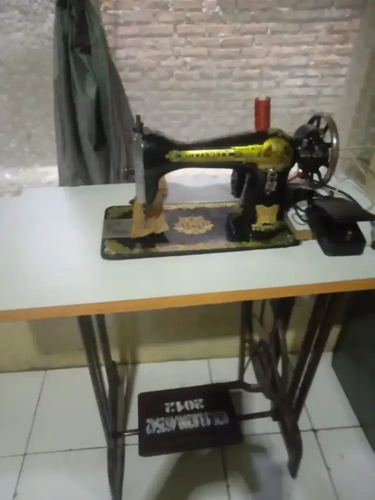 Mesin jahit fullset dinamo