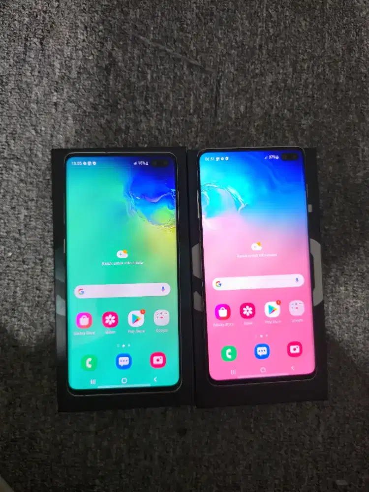 Samsung galaxy S10+ RAM 8/128GB super mulus istimewa