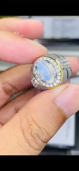 Moonstone biduri bulan ceylon