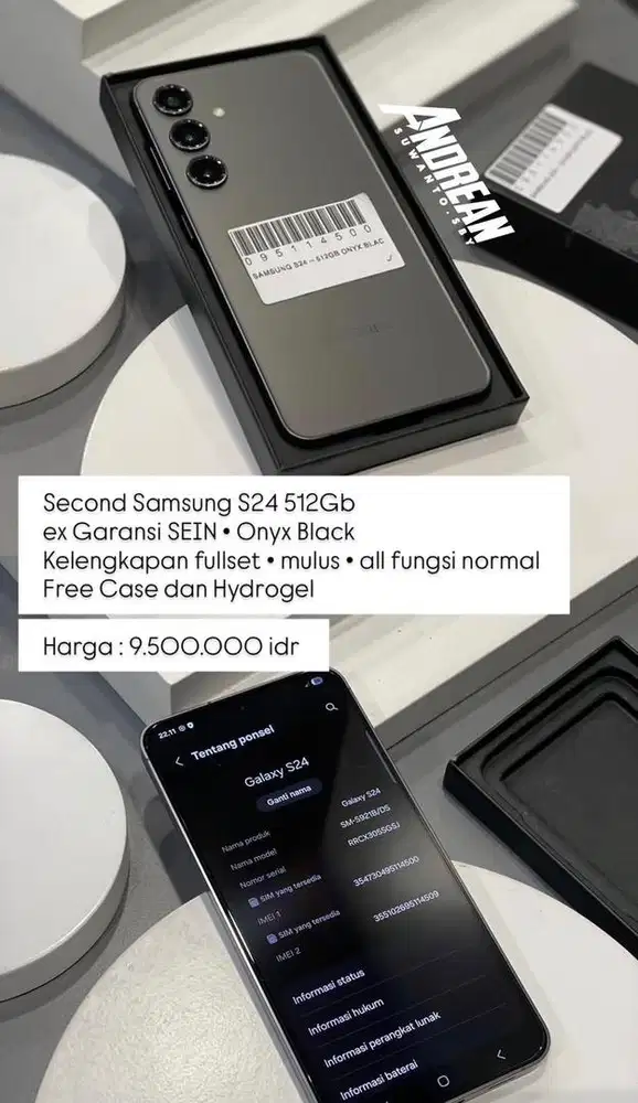 Second Samsung S24 512 gb