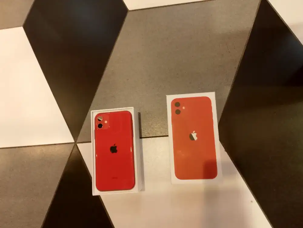 Iphone 11 128gb satu satu merah