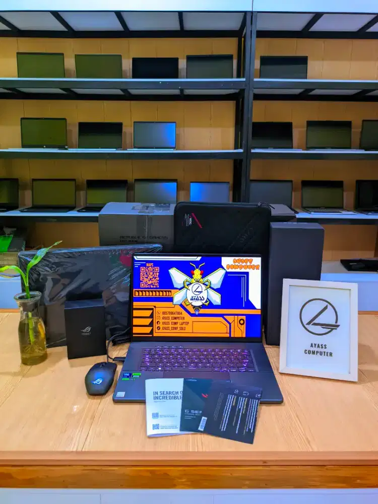 Laptop gaming Asus rog zephyrus G16 OLED ultra 9 32GB/1TB garansi on