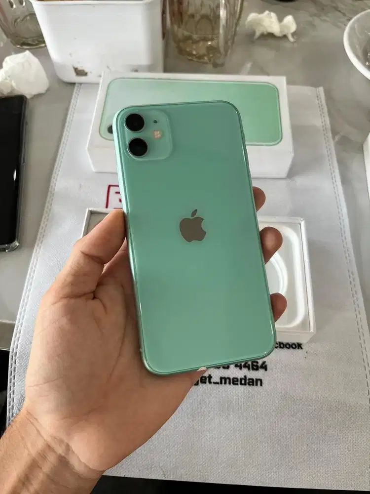 iphone 11 128gb, green ex inter (allperator)