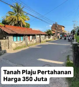 DIJUAL TANAH KOSONG PLAJU PIGGIR JALAN