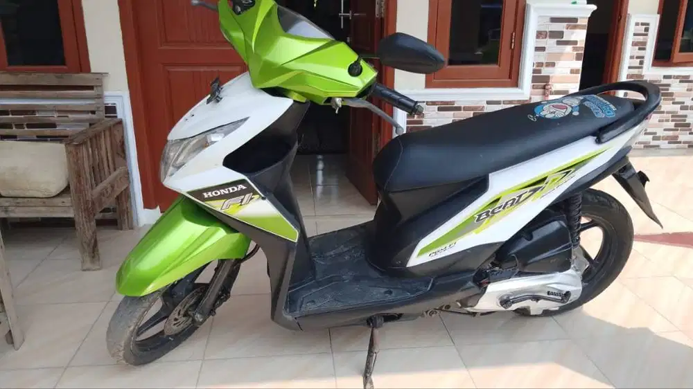 Jual murah BU Honda beat Fi thn 2014 plat T