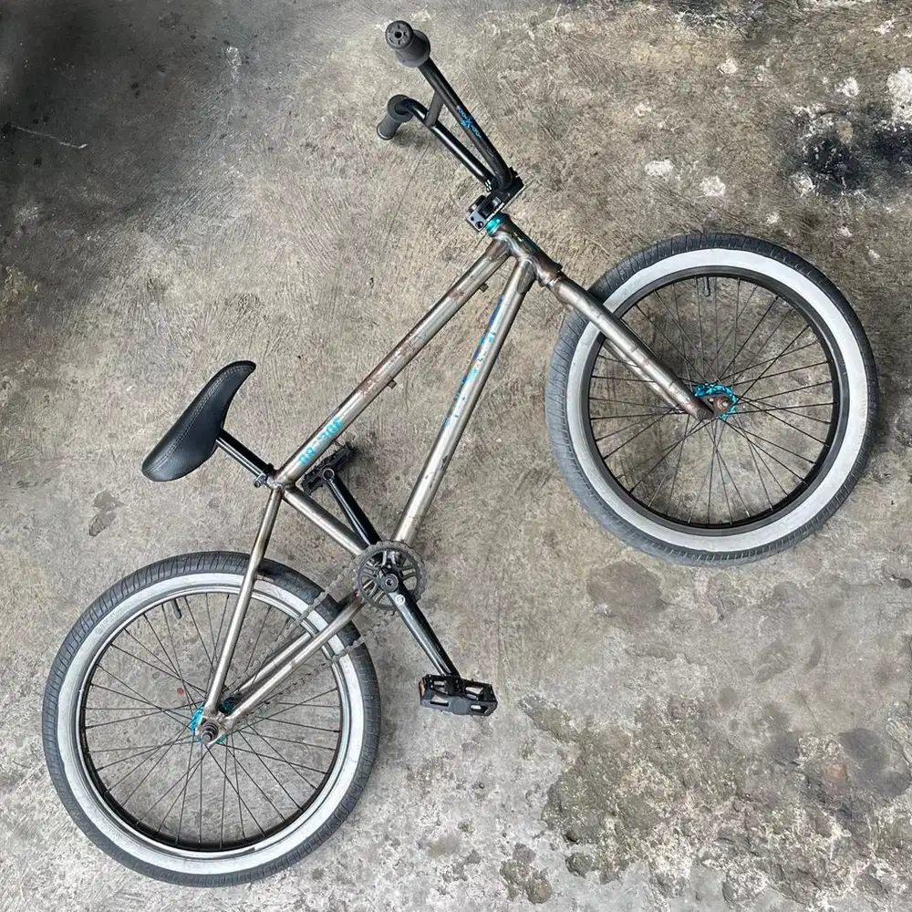 Sepeda bmx wtp / wethepeople arcade 2015 raw-blue
