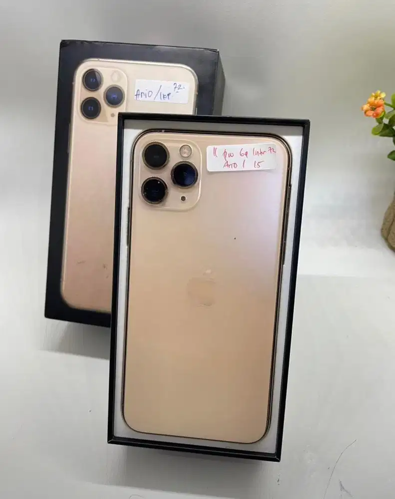 iPhone 11 PRO 64GB, iBox, GOLD FINISHES, BH: 72%