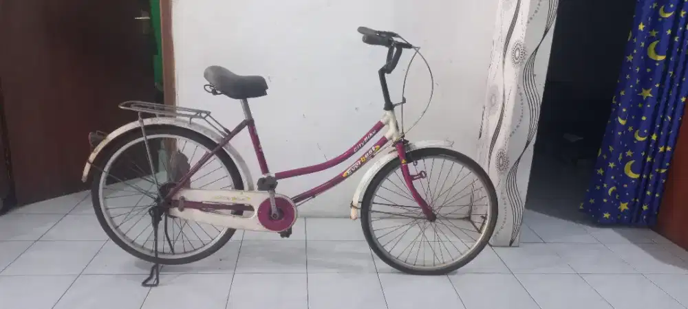 Sepeda mini everbest uk 24 siap pakai