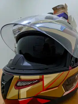 Helm KYT k2 Rider Ironman