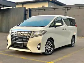 ( CASH ! LOW KM PAJAK PANJANG ) Toyota Alphard G ATPM 2017 Putih
