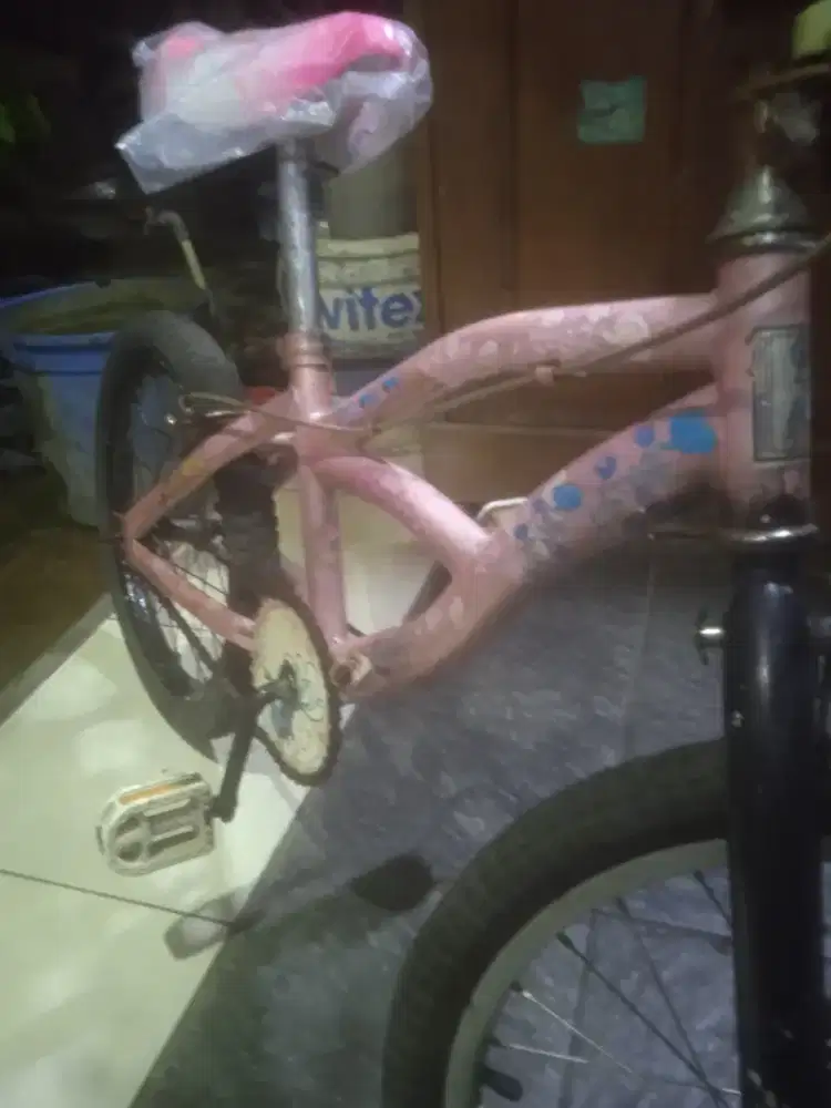 Sepeda cewe r 18 siap gowes merk Wimcyele 300rb nego yg enaklah