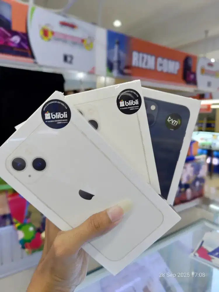 IPhone 13 128GB Starlight NEW Resmi (BARU)