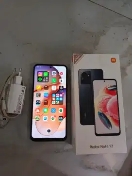 Di jual cepat Redmi note 12 ram 8/128 kondisi normal semua dan mulus