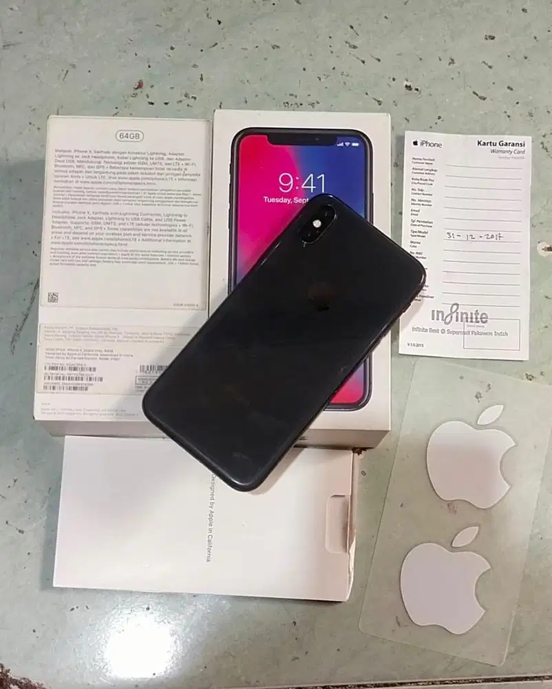 Iphone X RESMI IBOX (64gb) Nominuss