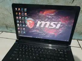 MSI COREI5 DUAL VGA NVIDIA GEFORCE GT540 6GB HDD640GB MULUS LENGKAP