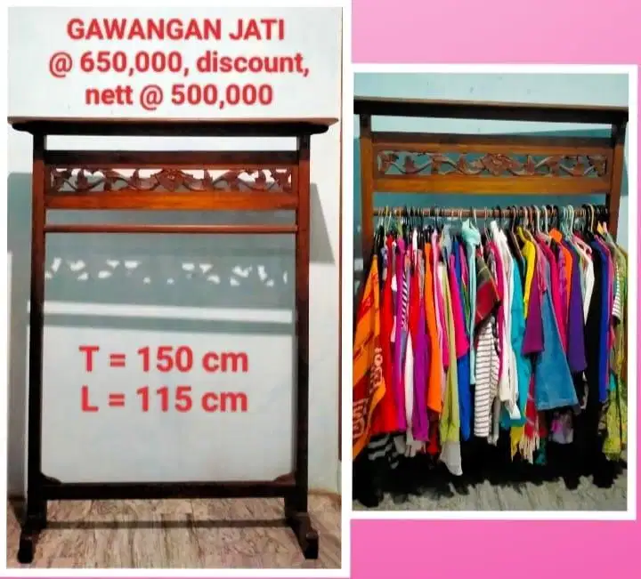 Gawangan Kayu Jati