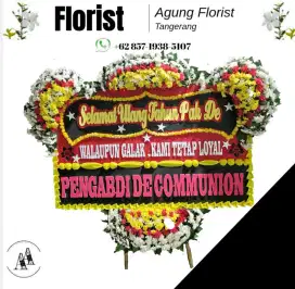 Karangan bunga papan