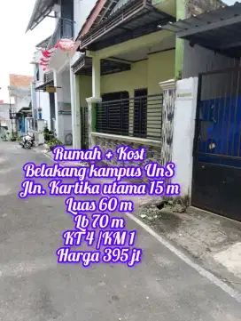 Rumah+Kost Belakang UNS Solo
