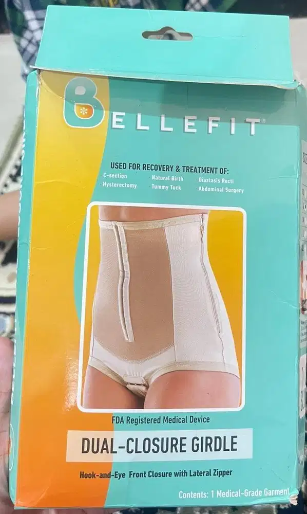 Bellefit Dual Closure Corset Korset Pasca Melahirkan