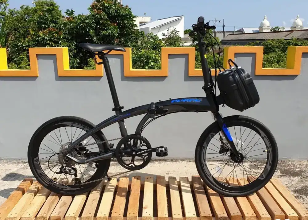 SEPEDA LIPAT AVAND CHESTER IX, 20INC , HIDROLIK, FREE TAS FRONT BLOCK