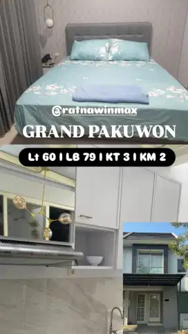 DIJUAL Rumah Minimalis  Grand Pakuwon Cluster Queensland