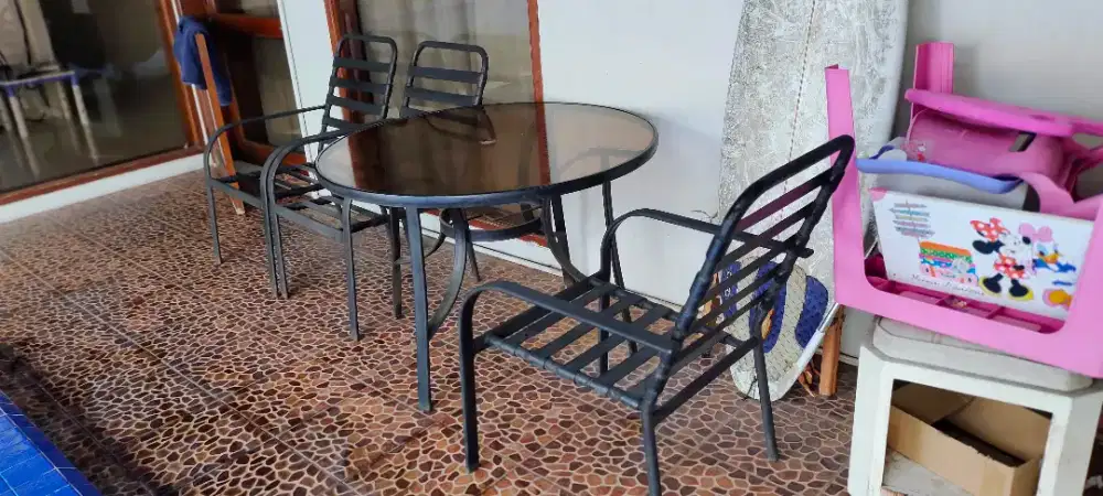 Outdoor Patio Table set Chairs