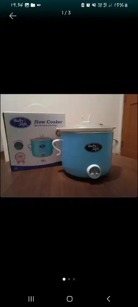 Di jual slow cooker baby save