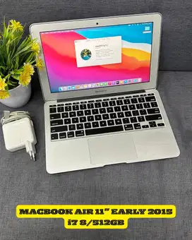Macbook air 11” early 2015 CTO i7 8/512gb