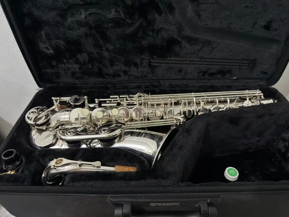 Yamaha Alto Saxophone YAS 480S warna silver Made In Indonesia