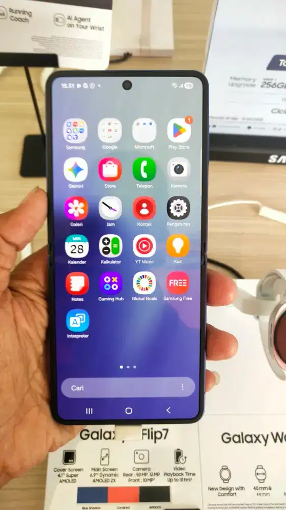 Samsung Galaxy Z Flip 7 256GB, Bisa Cicilan Pakai Homecredit