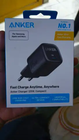 ANKER 25 WATT GARANSI OFFICIAL