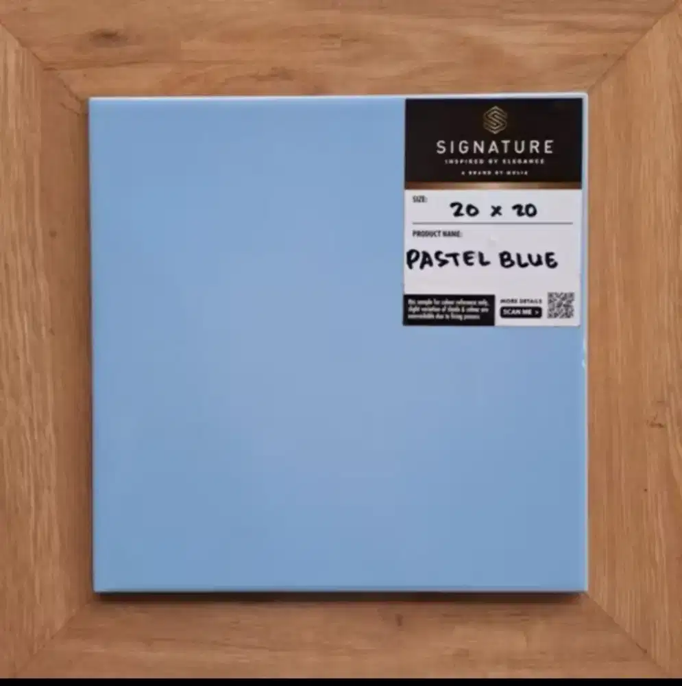 Keramik 20x20 pastel blue