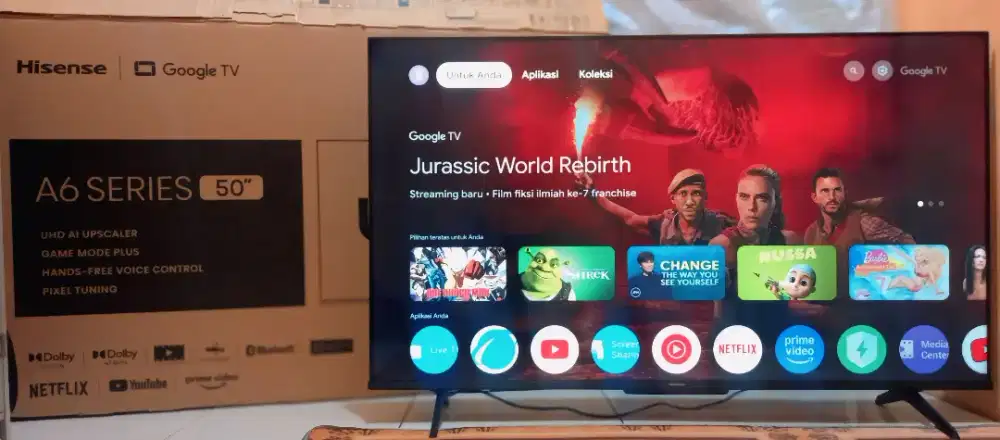Butuh Uang ! Jual cepat Android Smart TV 50 4K - Mulus dan lengkap