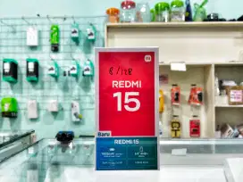 REDMI 15 8/128 NEW SEGEL BNIB PROMO TERMURAH