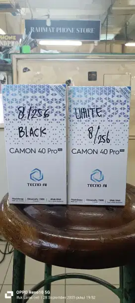TECNO CAMON 40 PRO 5G 8/256 BARU HRGA DISKON