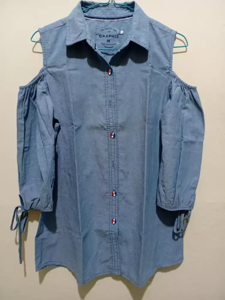 Blouse Denim Wanita Preloved